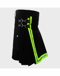Black Firefighter Utility Kilt For Sale