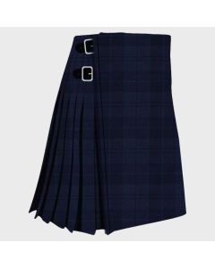 Dark Douglas Navy Tartan kilt