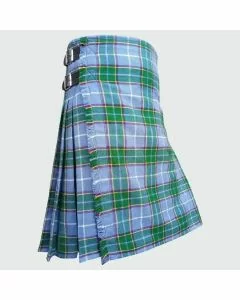 Isle of Man Manx Laxey Blue Tartan Kilt