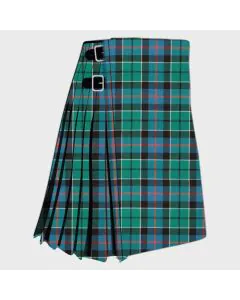 Leslie green ancient tartan kilt