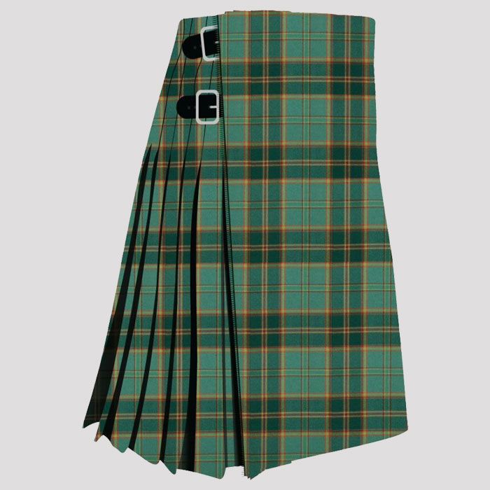 All Ireland Green Tartan Kilt