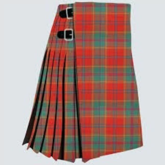 All Ireland Red tartan kilt