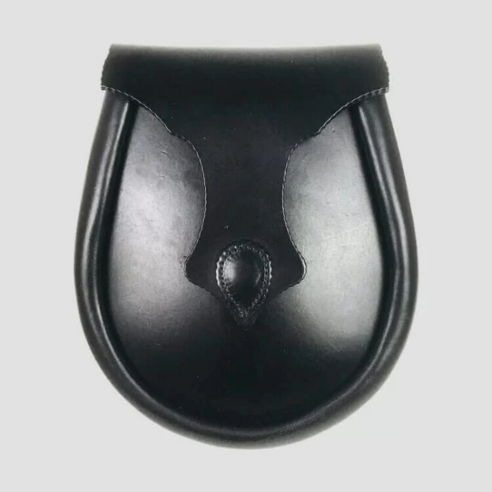 Black Leather Sporran