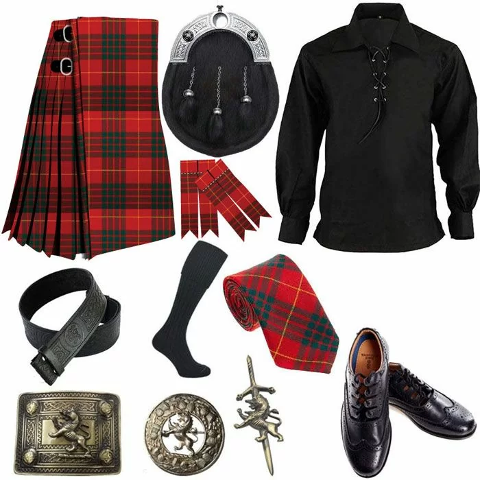 Cameron Modern Tartan And Accessories Package Deal 