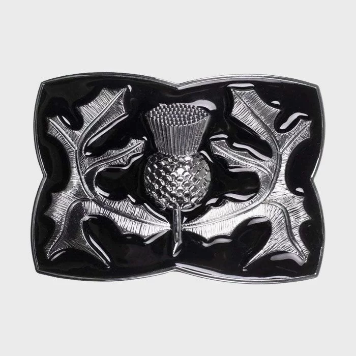 Celtic Chrome Kilt Buckle