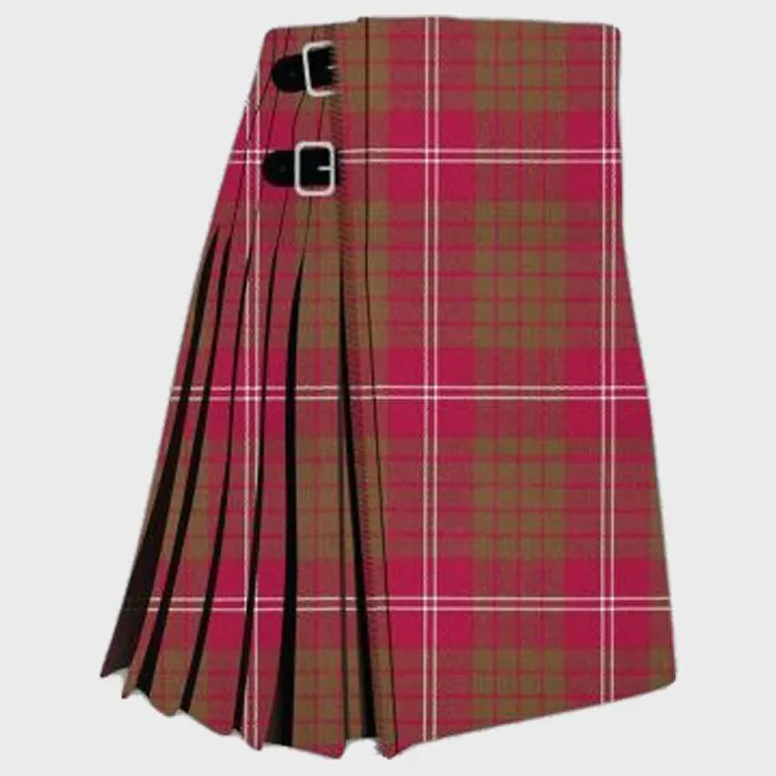 Crawford Weathered tartan kilt