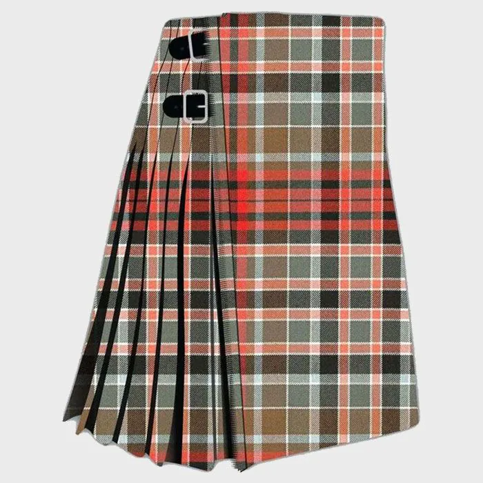 Gordon Red Weathered Tartan kilt