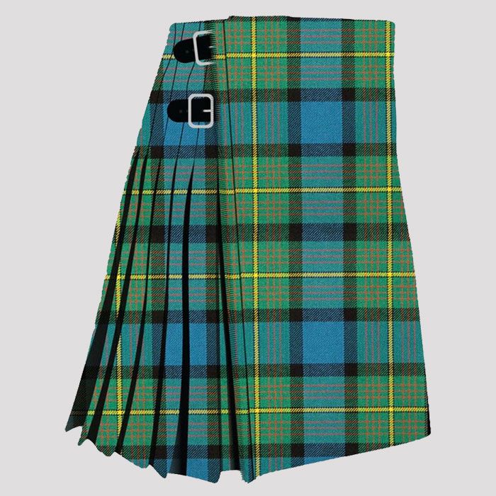 Clan Muir Ancient Tartan kilt