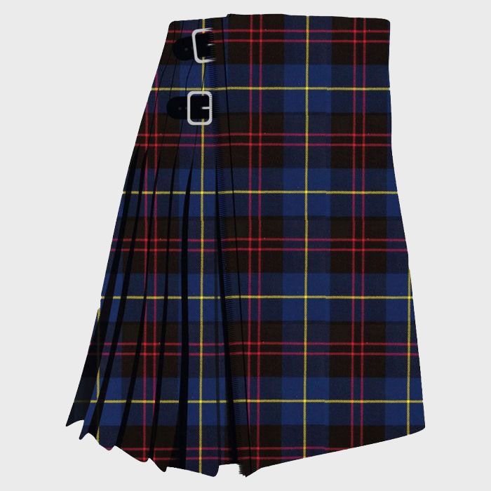 Gordon Blue tartan kilt 