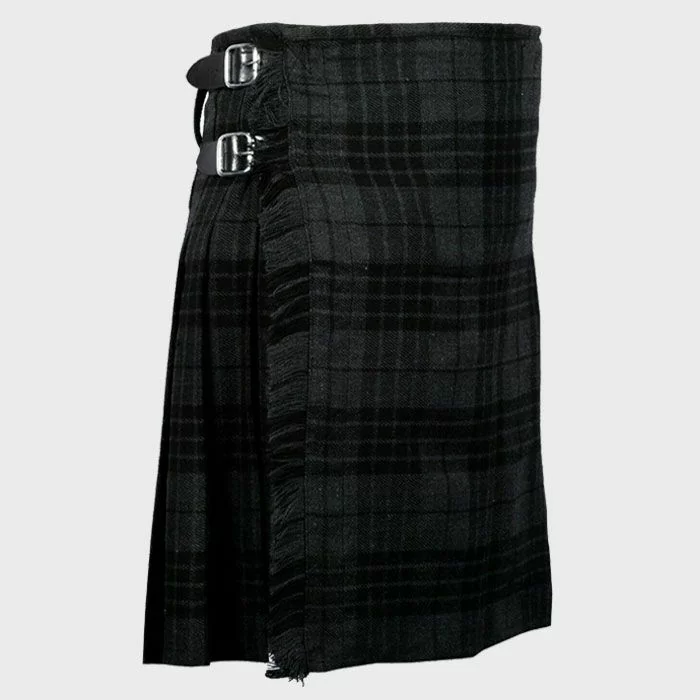 Grey Hamilton Tartan Kilt