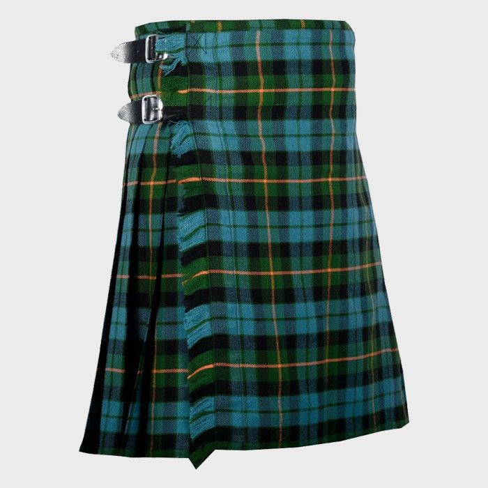 Gunn Ancient Tartan Kilt Side