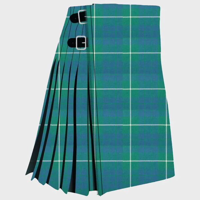 Hamilton Green Ancient Tartan kilt