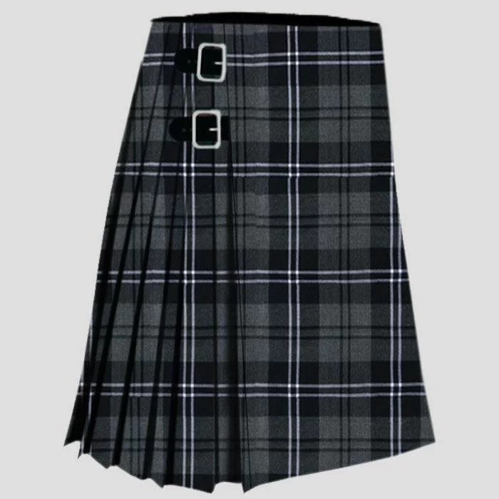 Hamilton Grey Tartan Kilt