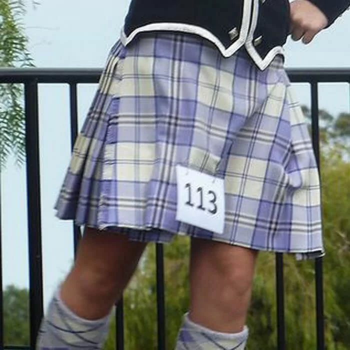 Harris Lilac Tartan Kilt