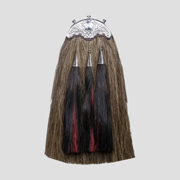 Horse Hair Sporran With Gold Cantle