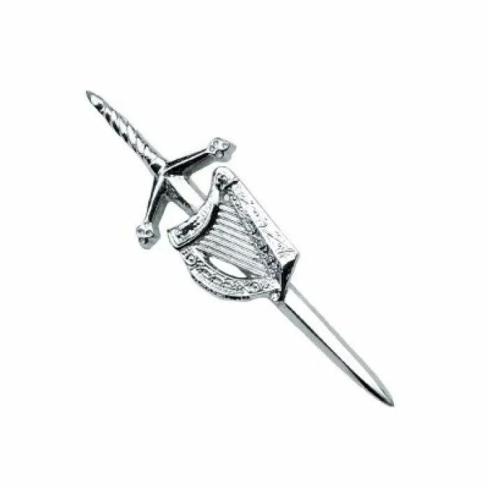 Irish Harp Kilt Pin