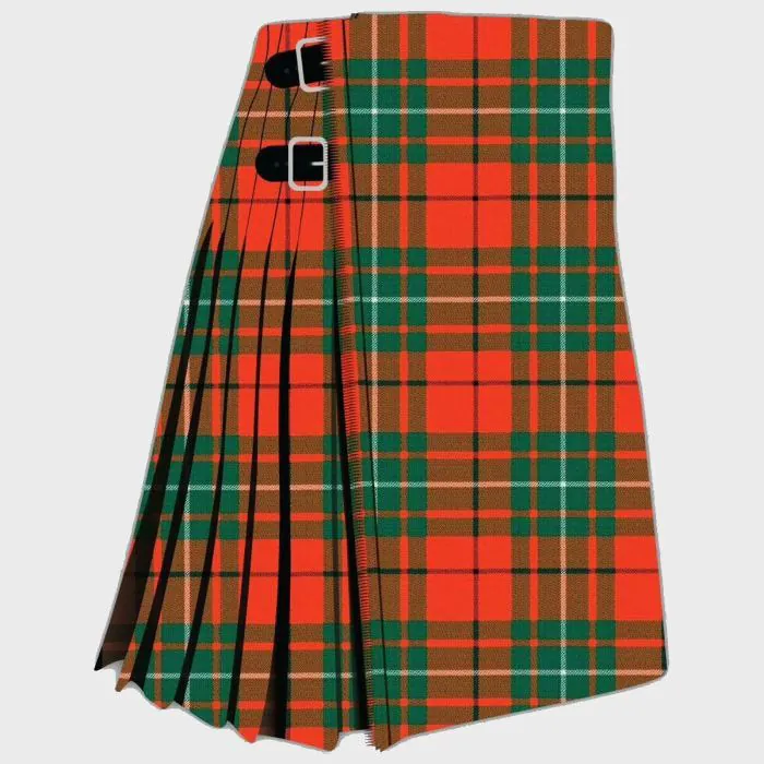 MacAulay Red Ancient Tartan Kilt