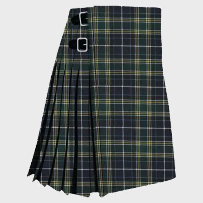 Mackellar modern tartan kilt