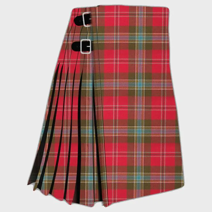 Maclean of duart weathered tartan Kilt