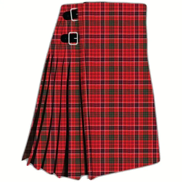 Macrae clan modern tartan kilt 