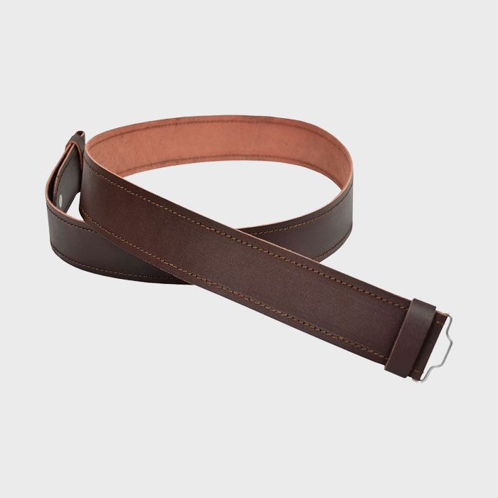 Plain Leather Brown Kilt Belt