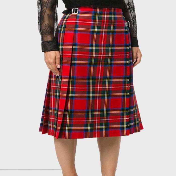 Royal Stewart Mini Kilted Skirt For Women