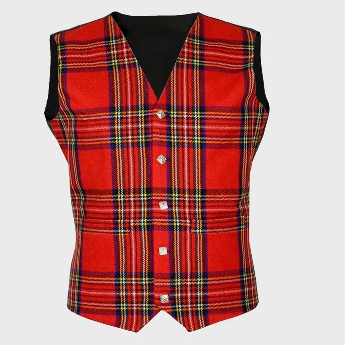 Royal Stewart Tartan Vest