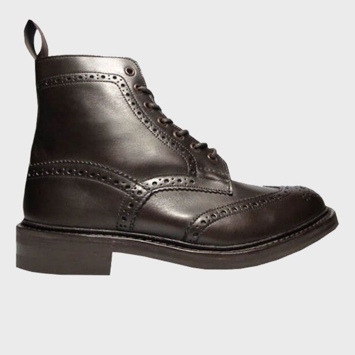 Stow Black Country Leather Dress Man English Boot