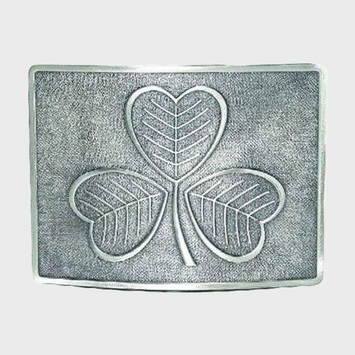 Thistle Chrome Kilt Buckle