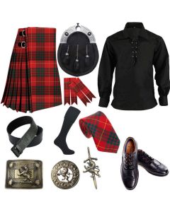 Cameron Modern Tartan And Accessories Package Deal  