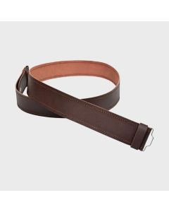 Plain Leather Brown Kilt Belt